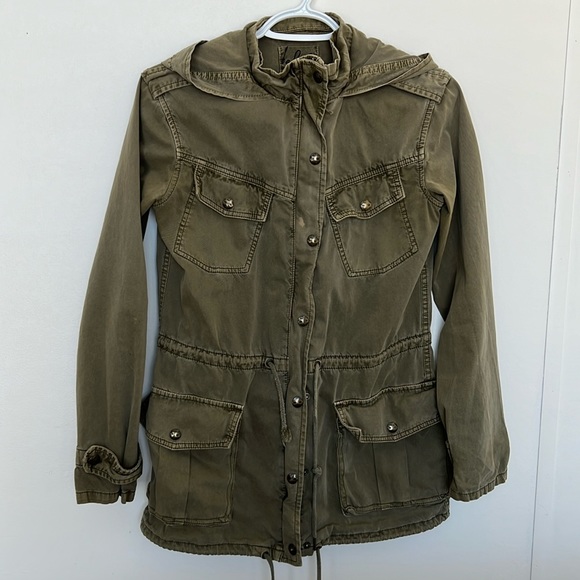 Aritzia Talula Utility Jacket Green XXXS - Picture 1 of 5